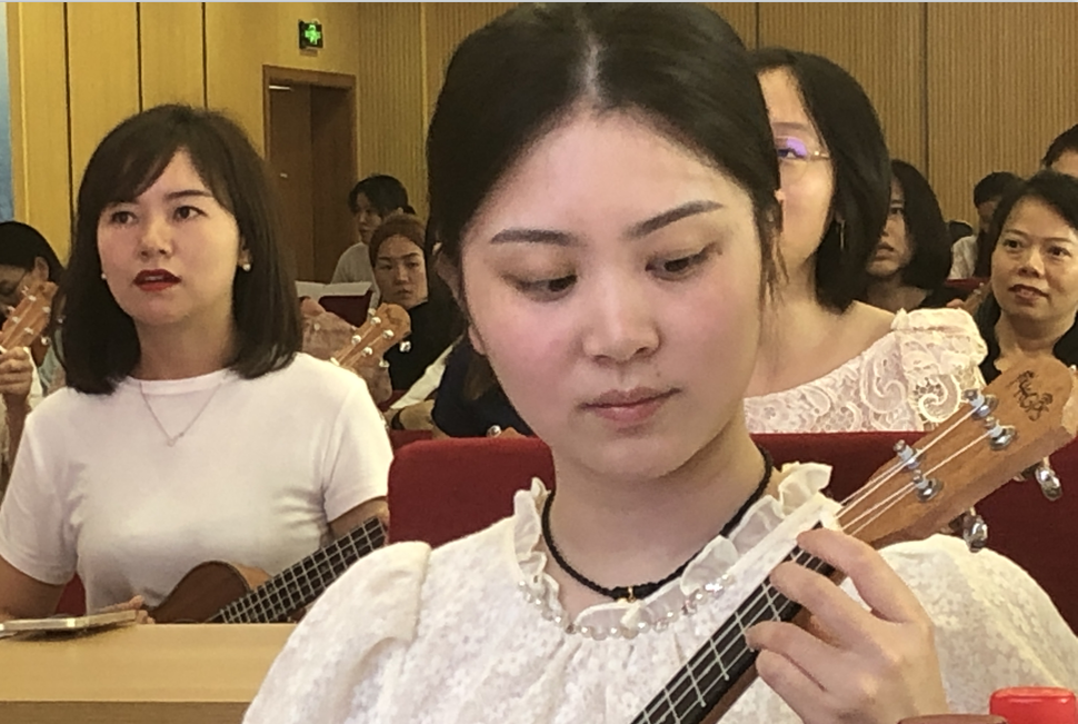 成长GPS艺术教育希望行再次发力：江北区音乐教师公益培训